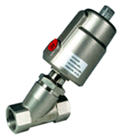 Air actuated plunger valve