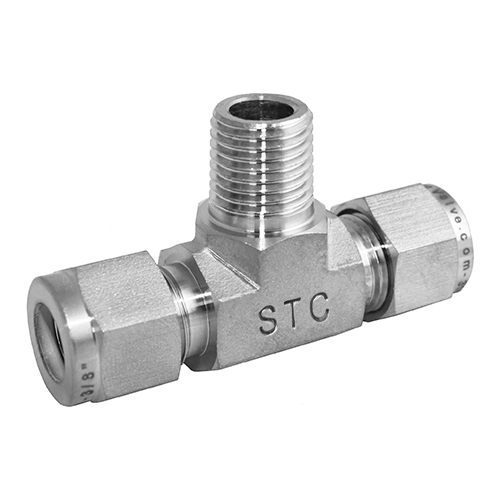 Stainless Steel Branch Tee Compression Tube Fitting