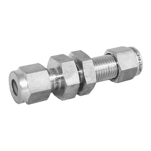 Stainless Steel Bulkhead Union Compression Tube Fitting