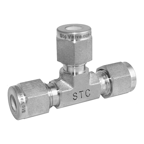 Stainless Steel Tee Union Compression Tube Fitting