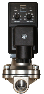 Solenoid Valve with Installed Timer Switch